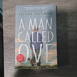 A Man Called Ove by Fredrik Backman - Blue Cover Paperback